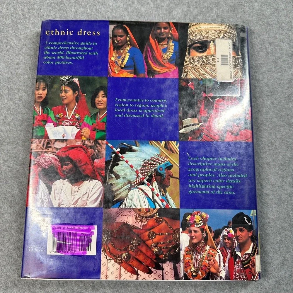 Ethnic Dress Frances Kennett 1995 Folk Costume World History Reed Consumer Books